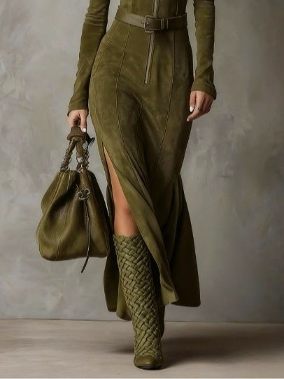 A-Line Short Sleeve Dress - Lightweight Fabric, Casual Everyday Wear, Multiple Colors