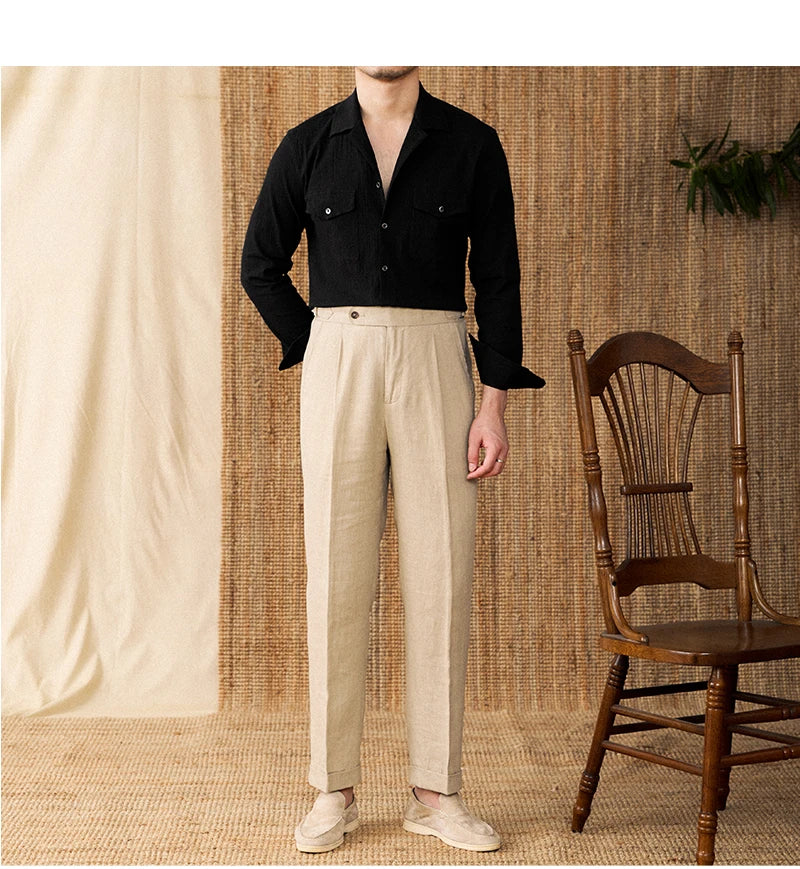 Collared Shirt - Cotton Blend - Casual Style - Versatile Everyday Wear