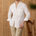 Collared Shirt - Cotton Blend - Casual Style - Versatile Everyday Wear