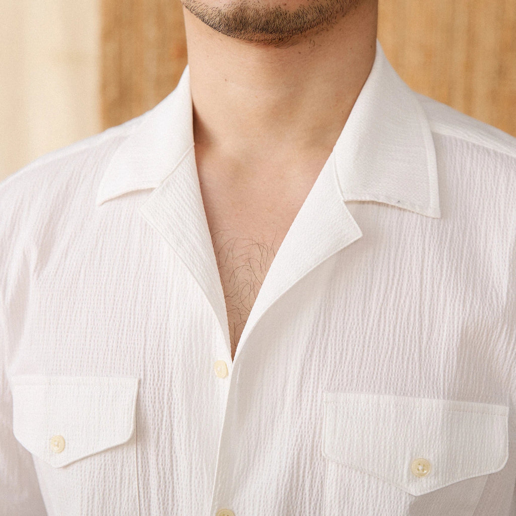 Collared Shirt - Cotton Blend - Casual Style - Versatile Everyday Wear