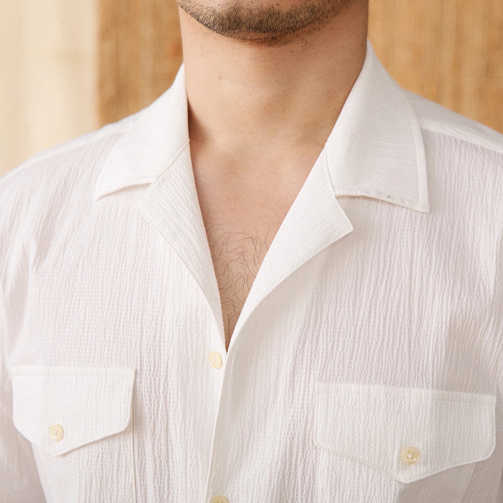 Collared Shirt - Cotton Blend - Casual Style - Versatile Everyday Wear
