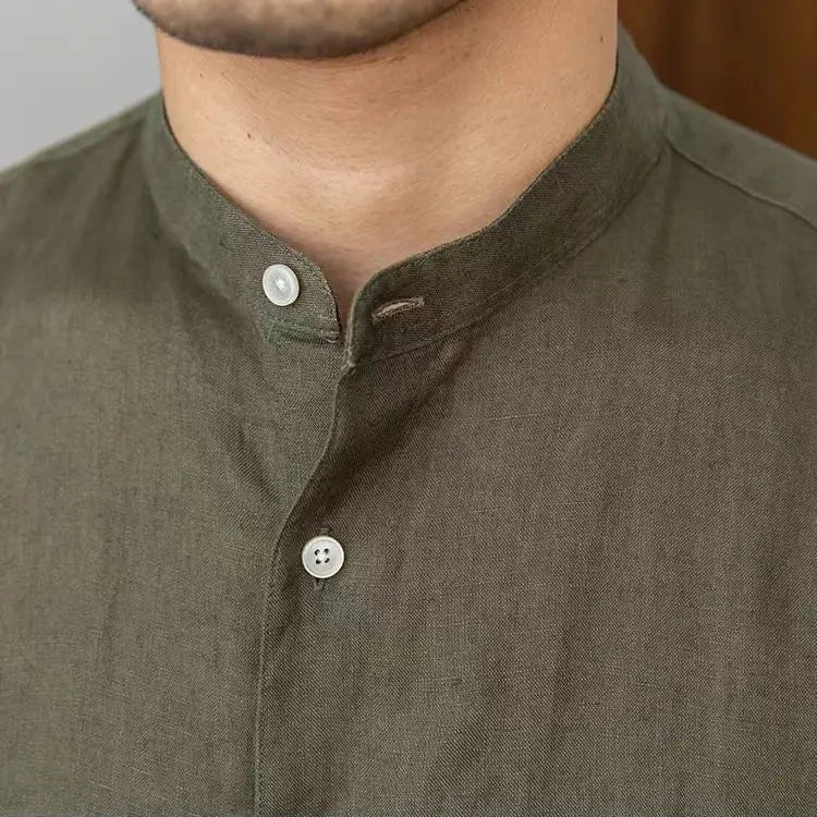 Linen Breeze Shirt for Men | Casual Summer Style | Lightweight & Breathable