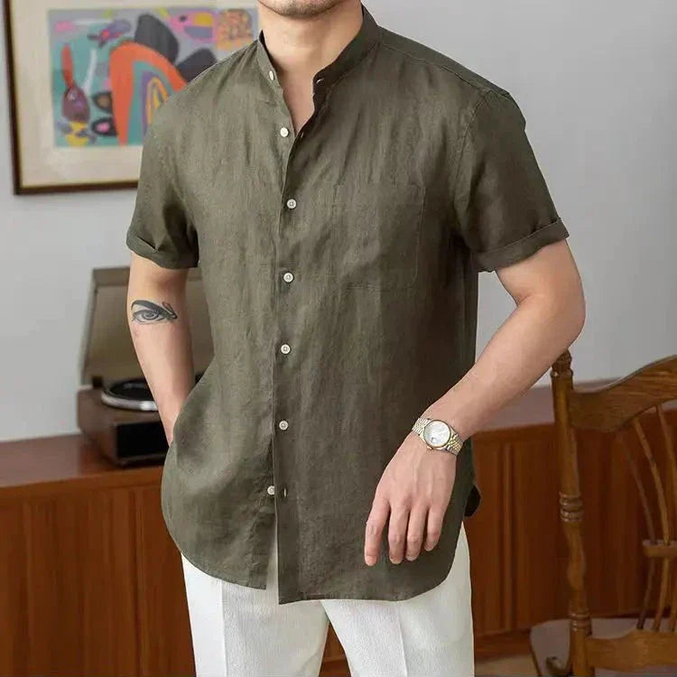 Linen Breeze Shirt for Men | Casual Summer Style | Lightweight & Breathable