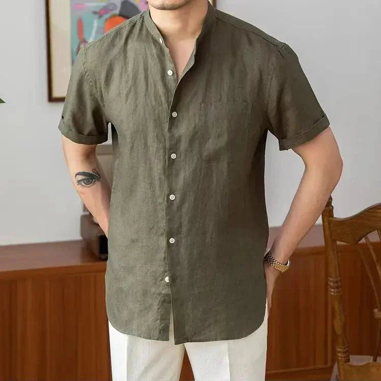 Linen Breeze Shirt for Men | Casual Summer Style | Lightweight & Breathable