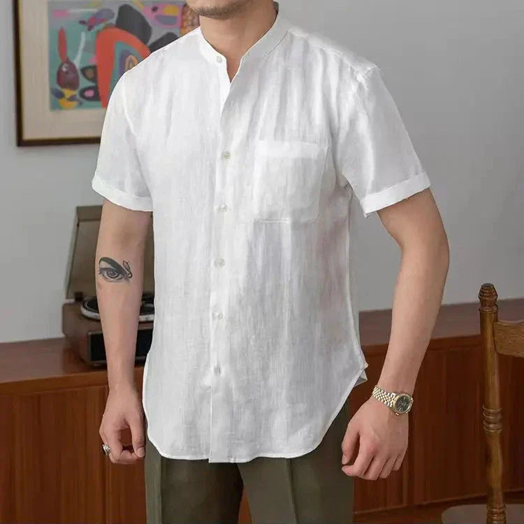 Linen Breeze Shirt for Men | Casual Summer Style | Lightweight & Breathable