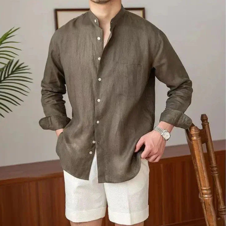 Linen Breeze Shirt for Men | Casual Summer Style | Lightweight & Breathable