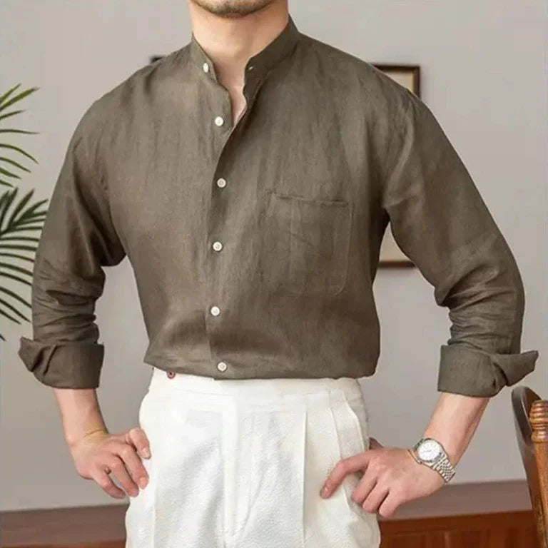 Linen Breeze Shirt for Men | Casual Summer Style | Lightweight & Breathable