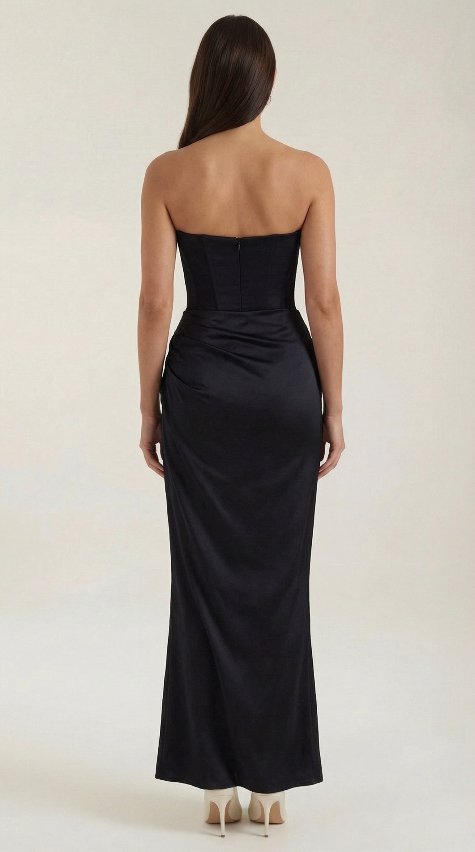Corset Maxi Dress - Fiorella Design, Elegant Evening Wear for Formal Events