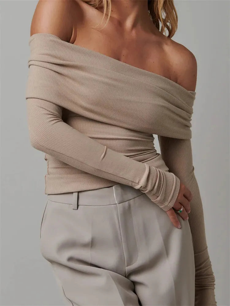 Soft Fabric Crossbody Top with Adjustable Straps - Casual Women's Everyday Wear