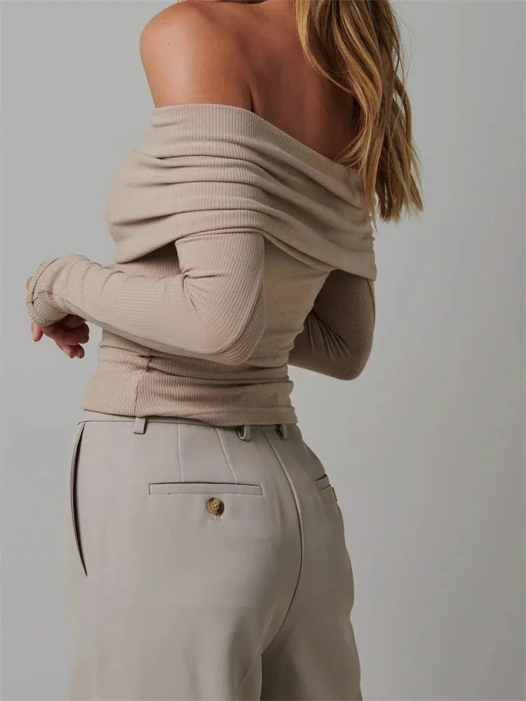 Soft Fabric Crossbody Top with Adjustable Straps - Casual Women's Everyday Wear