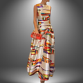 Geometric Print Maxi Dress | Lightweight Fabric | Casual Summer Fashion