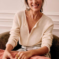 Women's Knit Top - Soft Nordique Fabric - Casual Long Sleeve Sweater
