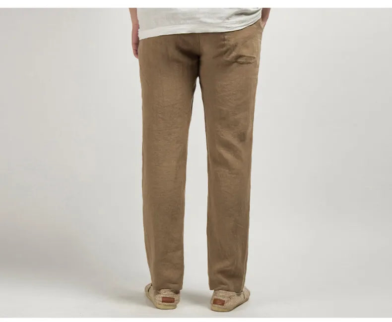 Linen Trousers for Men | Classic Old Money Style | Casual or Formal Wear