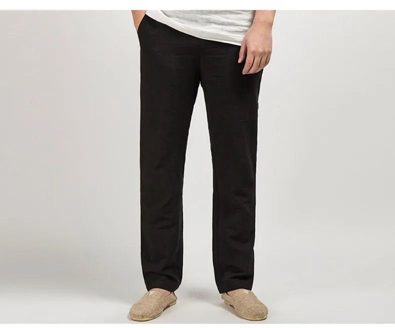 Linen Trousers for Men | Classic Old Money Style | Casual or Formal Wear
