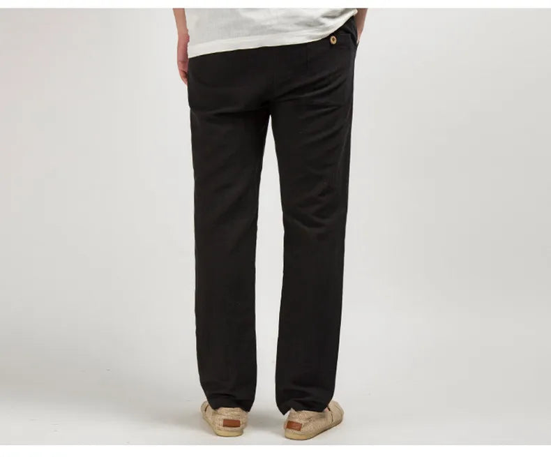 Linen Trousers for Men | Classic Old Money Style | Casual or Formal Wear