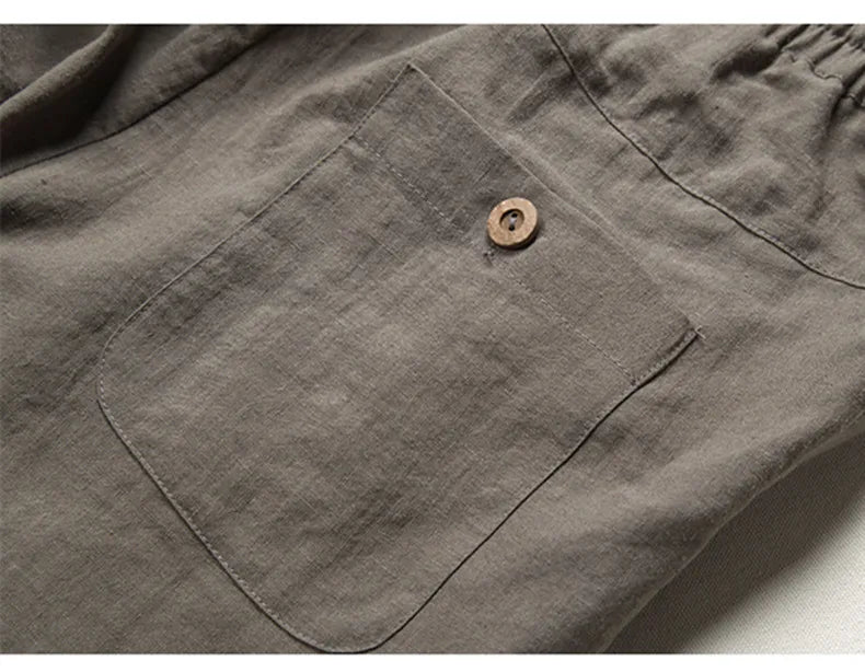 Linen Trousers for Men | Classic Old Money Style | Casual or Formal Wear
