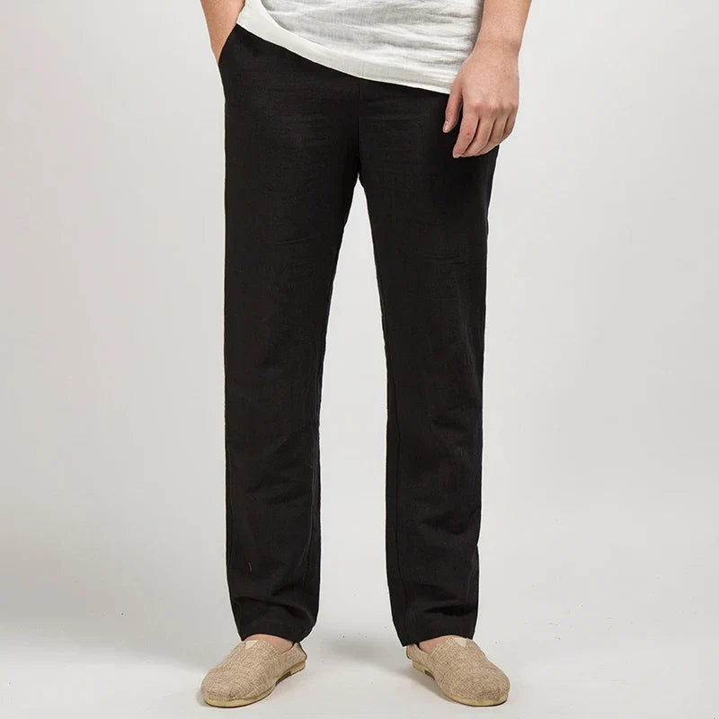 Linen Trousers for Men | Classic Old Money Style | Casual or Formal Wear