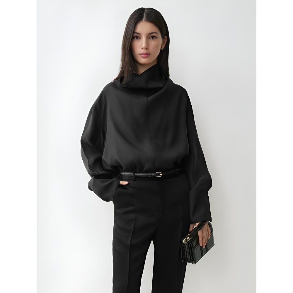 Linen Short Sleeve Top for Women - Lightweight Casual Summer Blouse