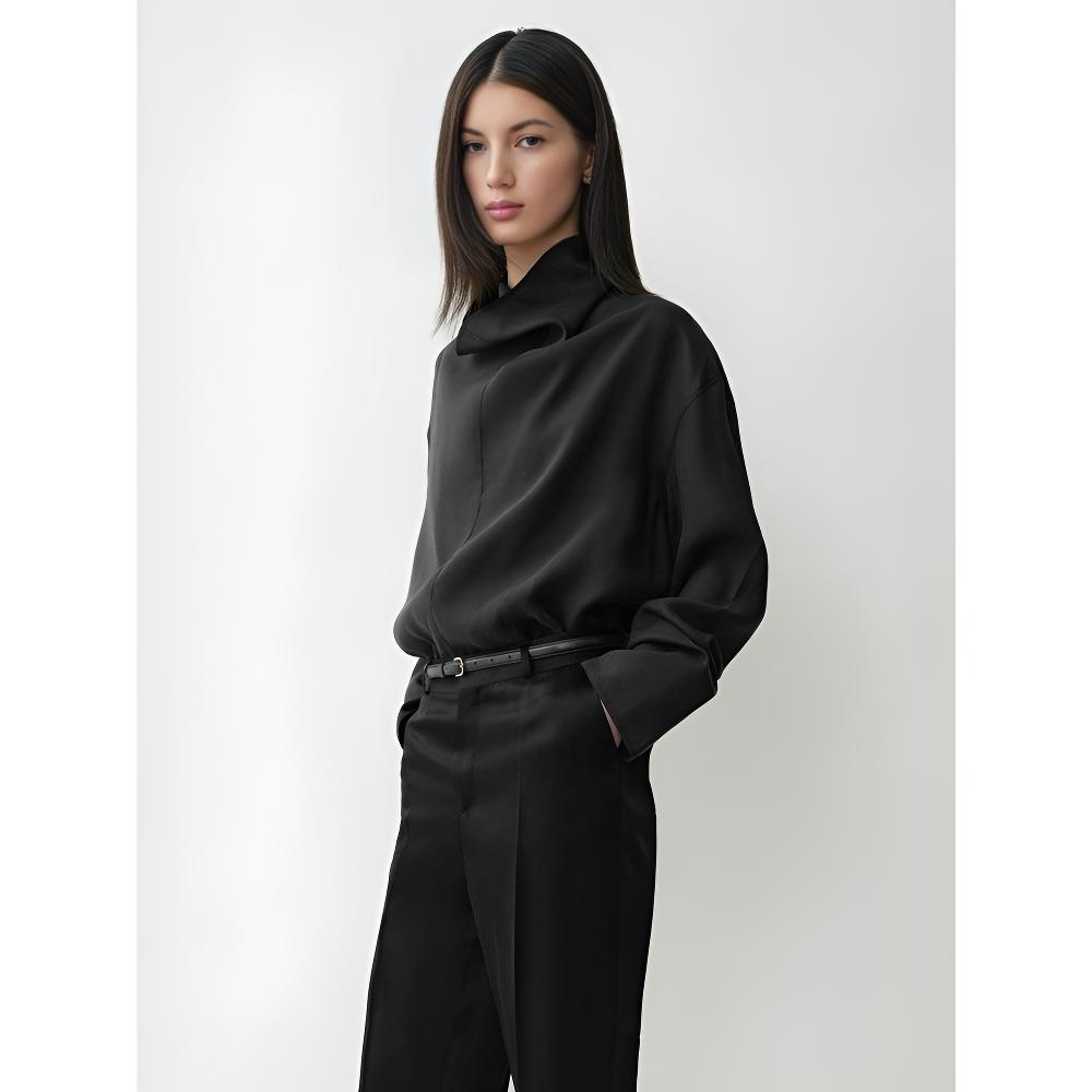 Linen Short Sleeve Top for Women - Lightweight Casual Summer Blouse