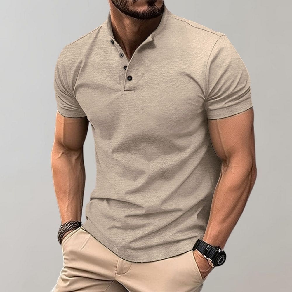 Men's Casual Polo Shirt - Soft Cotton Fabric - Everyday Wear - Multiple Colors Available