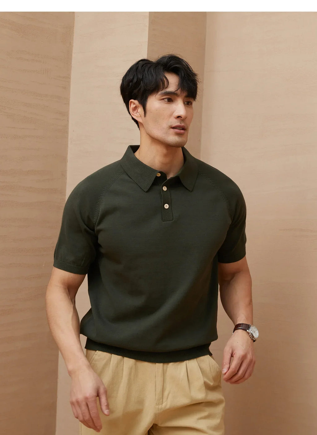Polo Shirt for Men - Soft Cotton Fabric - Casual Style - Ideal for Everyday Wear