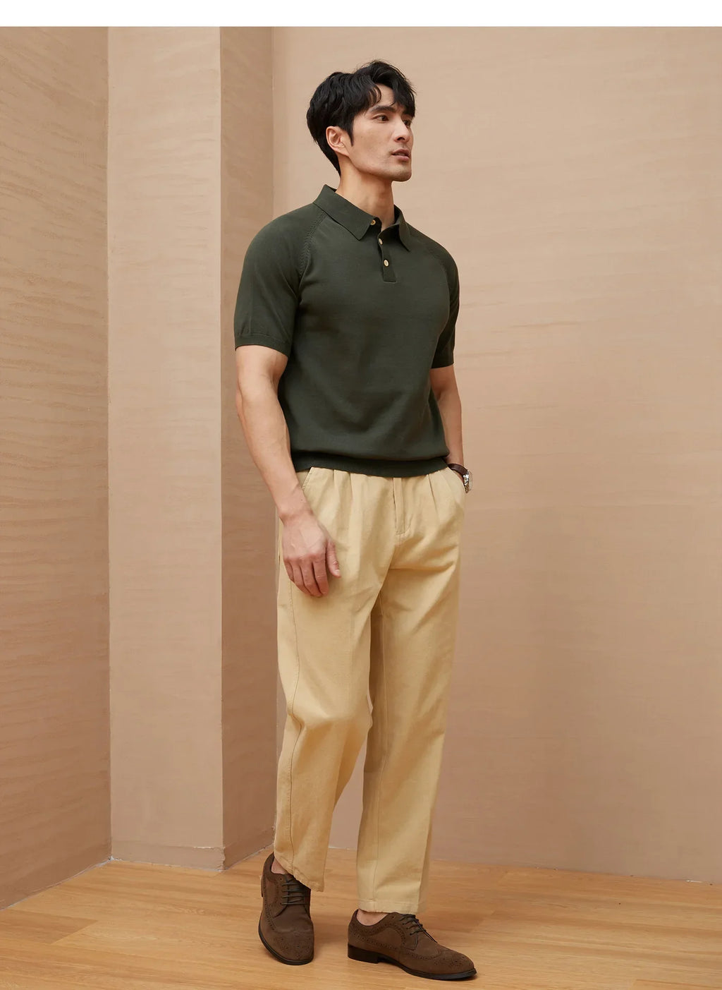 Polo Shirt for Men - Soft Cotton Fabric - Casual Style - Ideal for Everyday Wear