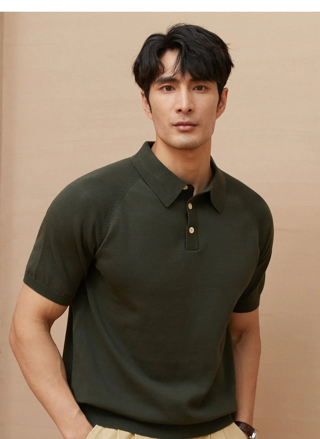 Polo Shirt for Men - Soft Cotton Fabric - Casual Style - Ideal for Everyday Wear