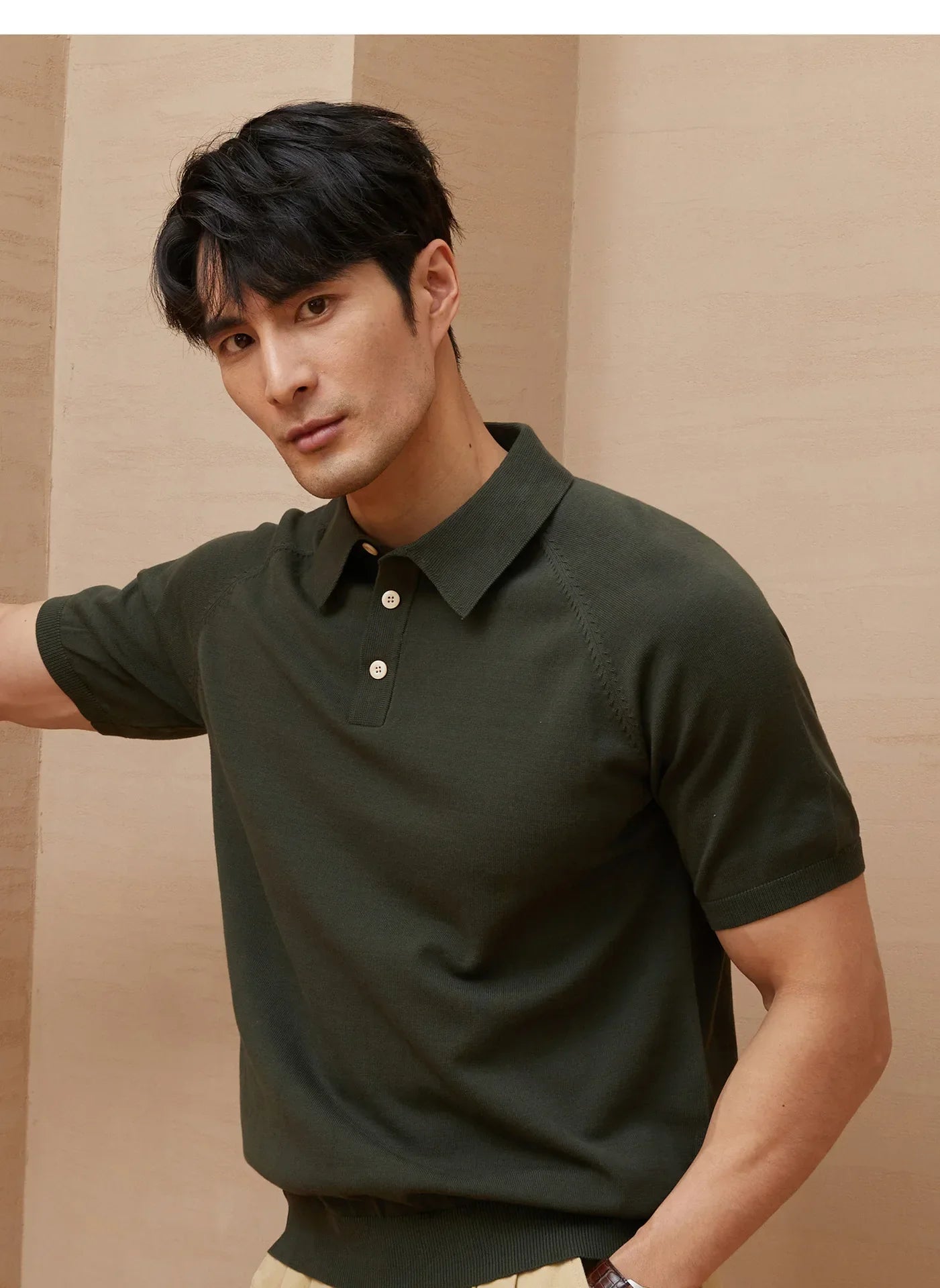 Polo Shirt for Men - Soft Cotton Fabric - Casual Style - Ideal for Everyday Wear