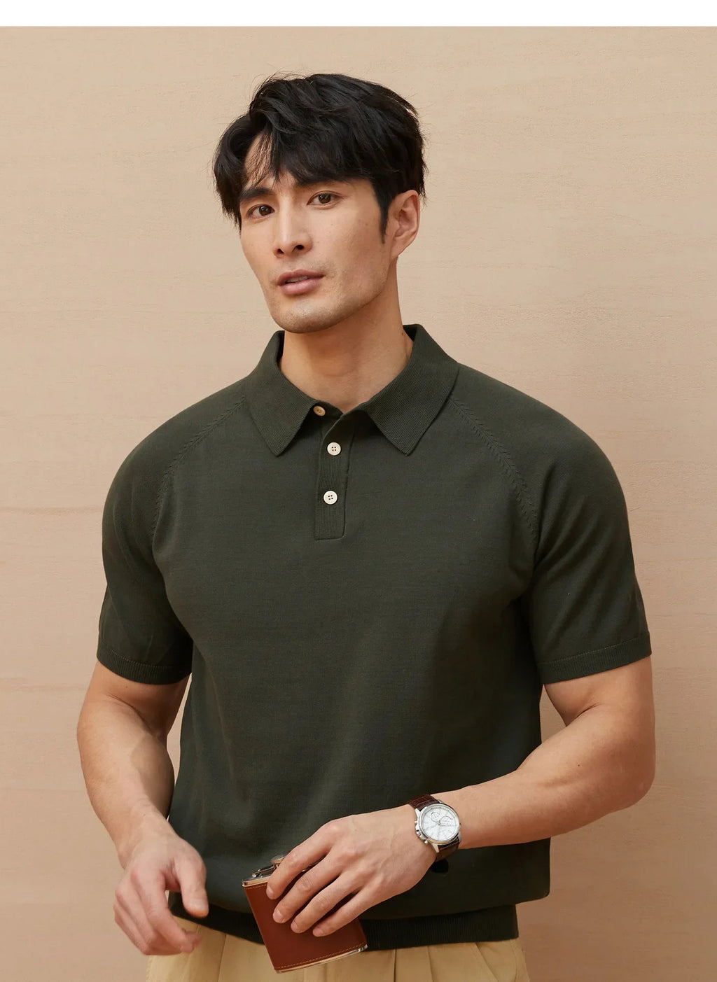 Polo Shirt for Men - Soft Cotton Fabric - Casual Style - Ideal for Everyday Wear