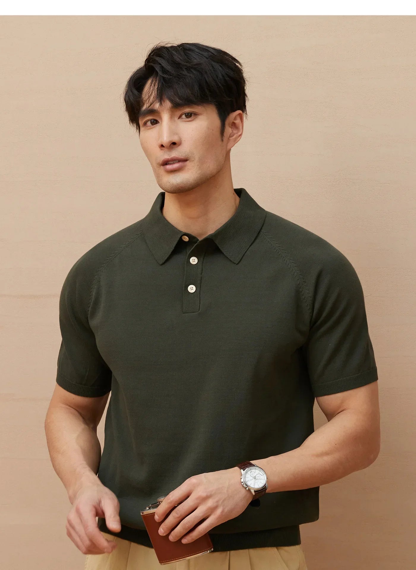 Polo Shirt for Men - Soft Cotton Fabric - Casual Style - Ideal for Everyday Wear