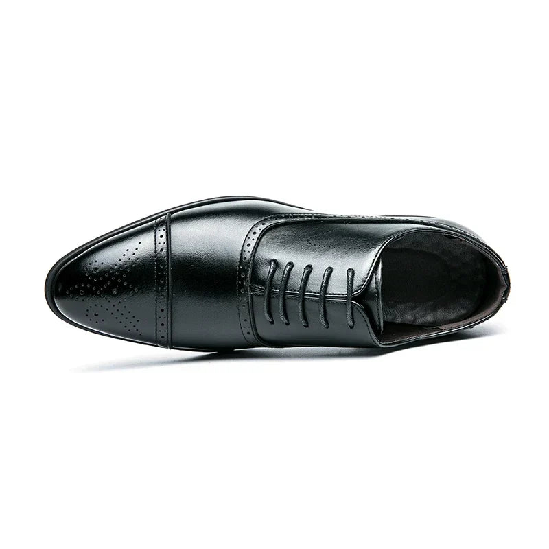 Red Leather Oxford Shoes for Men | Classic Formal & Casual Dress Footwear