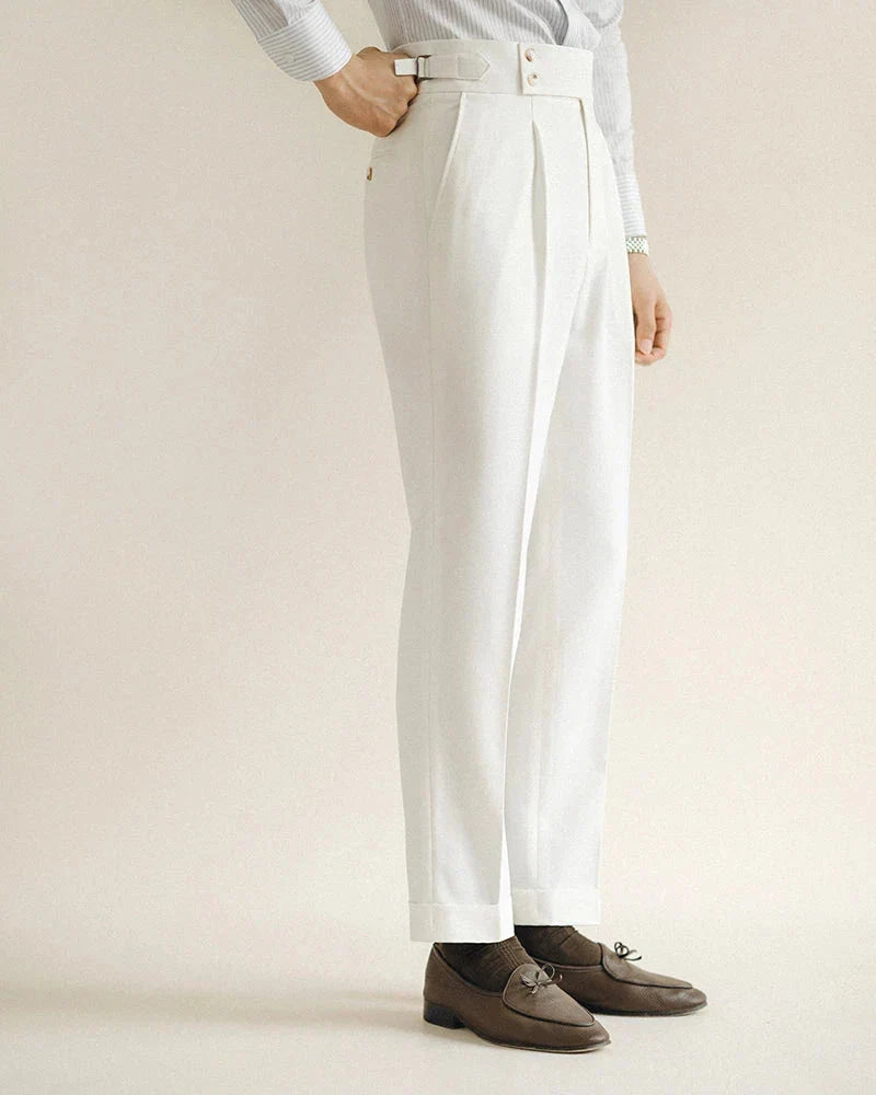Tailored Trousers for Men - Sorrento Style - Classic Fit - Formal Wear