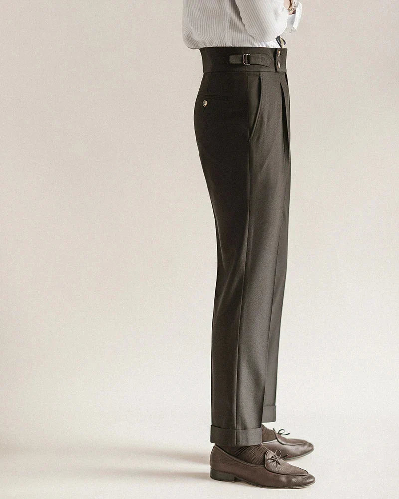 Tailored Trousers for Men - Sorrento Style - Classic Fit - Formal Wear