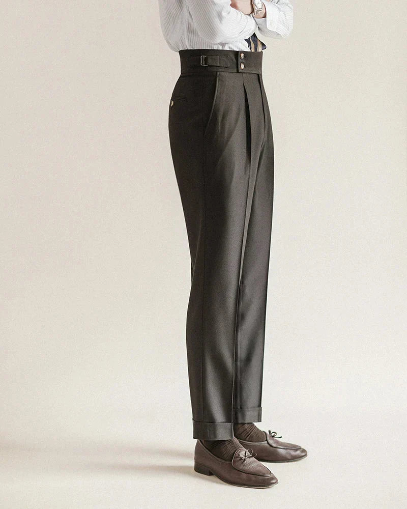 Tailored Trousers for Men - Sorrento Style - Classic Fit - Formal Wear