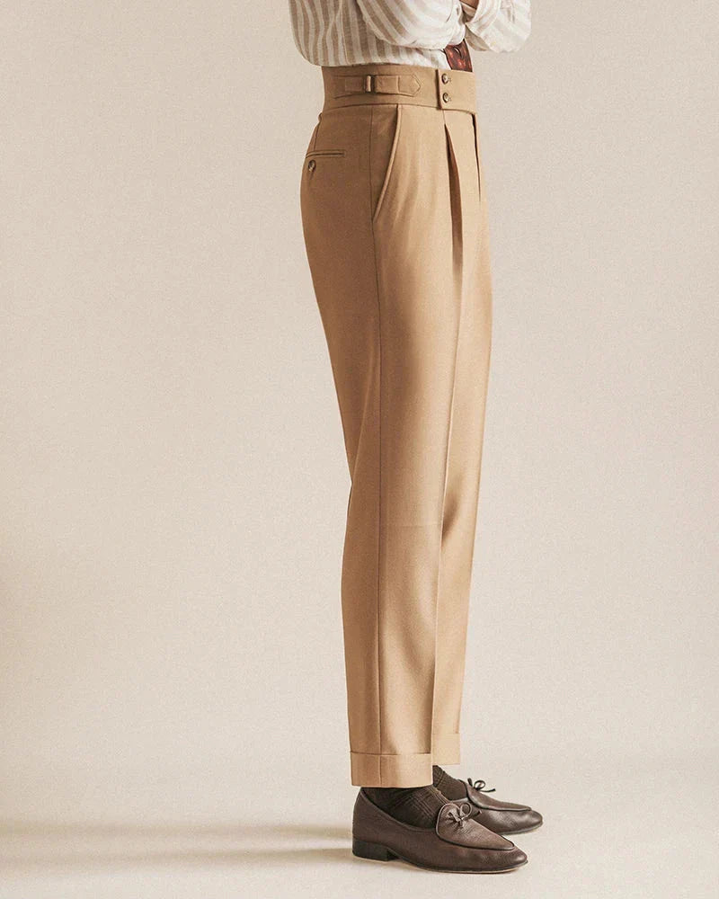 Tailored Trousers for Men - Sorrento Style - Classic Fit - Formal Wear