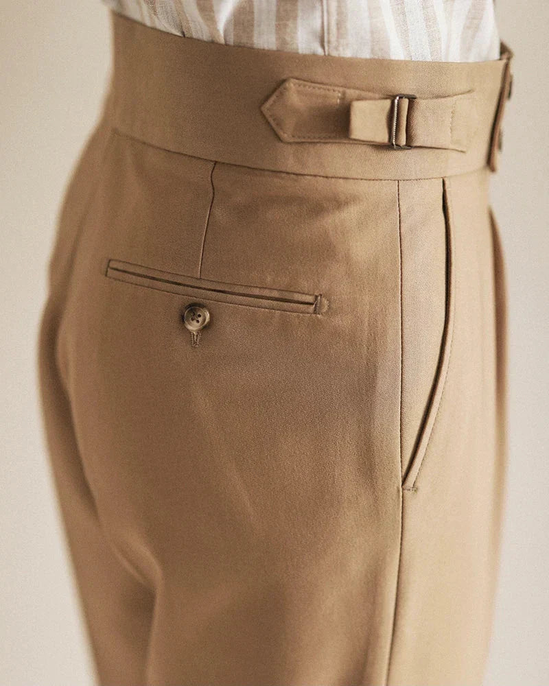 Tailored Trousers for Men - Sorrento Style - Classic Fit - Formal Wear