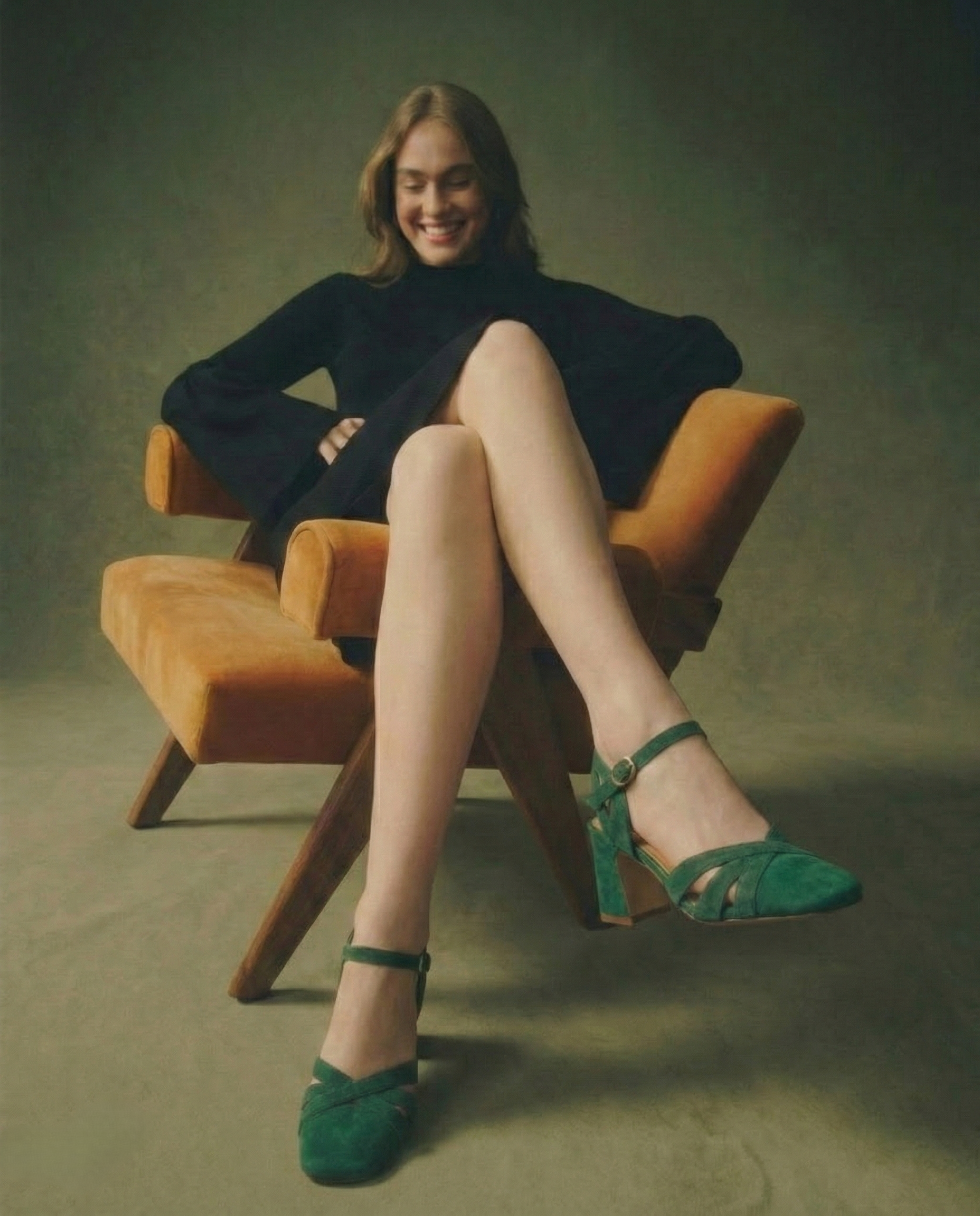 Suede Open-Toe Heeled Sandals for Women - Casual or Dressy Wear