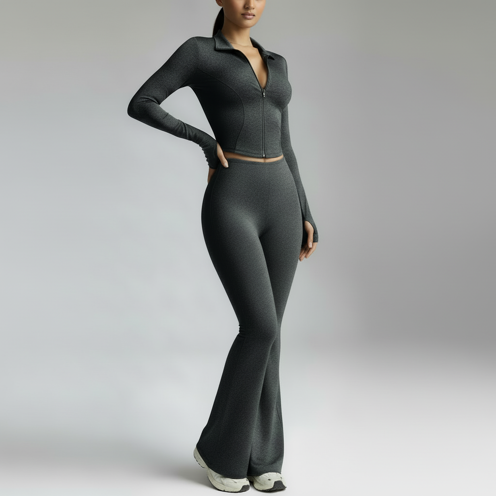 Cozy Cotton Loungewear Set for Women - Relaxed Fit Sleepwear for Home