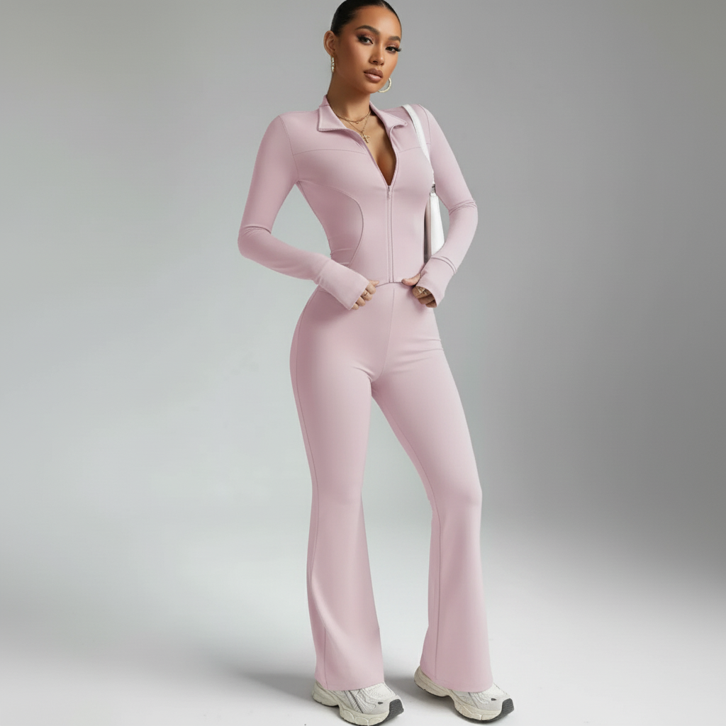 Cozy Cotton Loungewear Set for Women - Relaxed Fit Sleepwear for Home