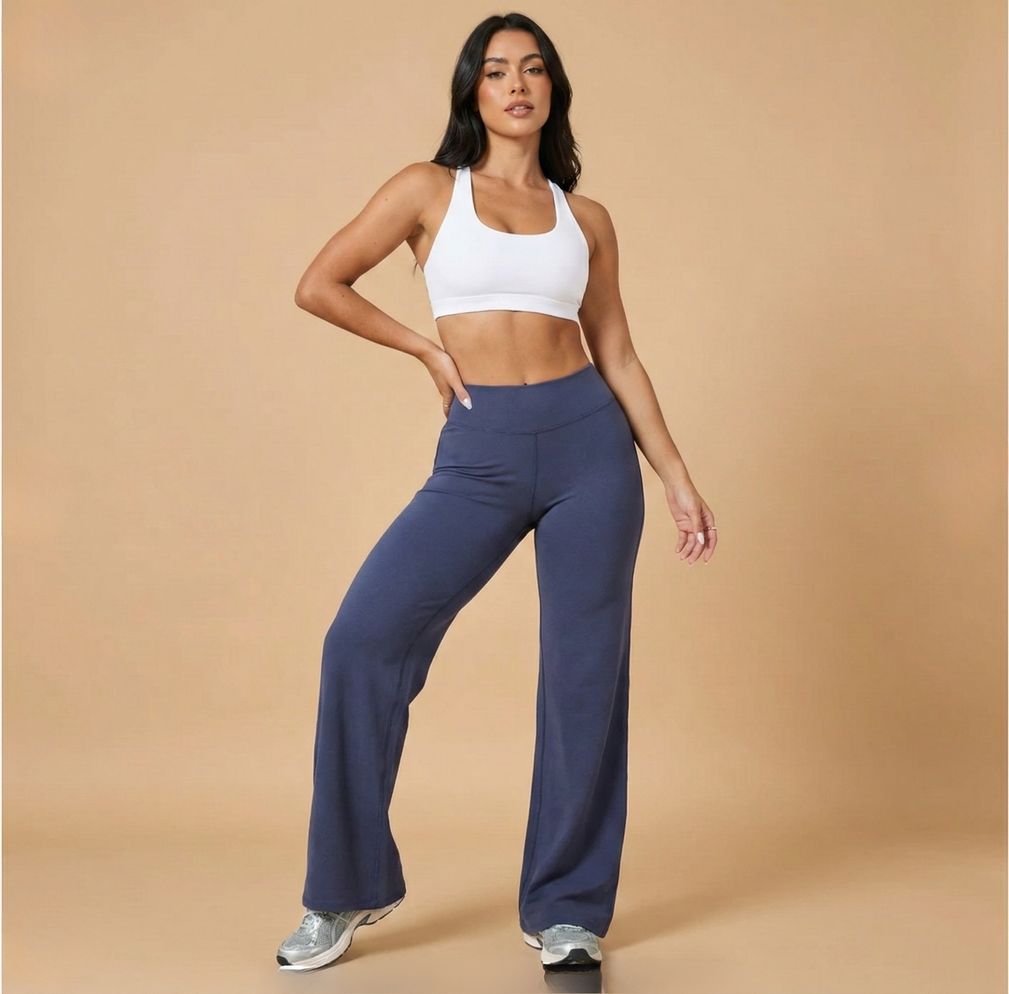 Yoga Flare Pants for Women - Soft Stretch Fabric - Comfortable Activewear