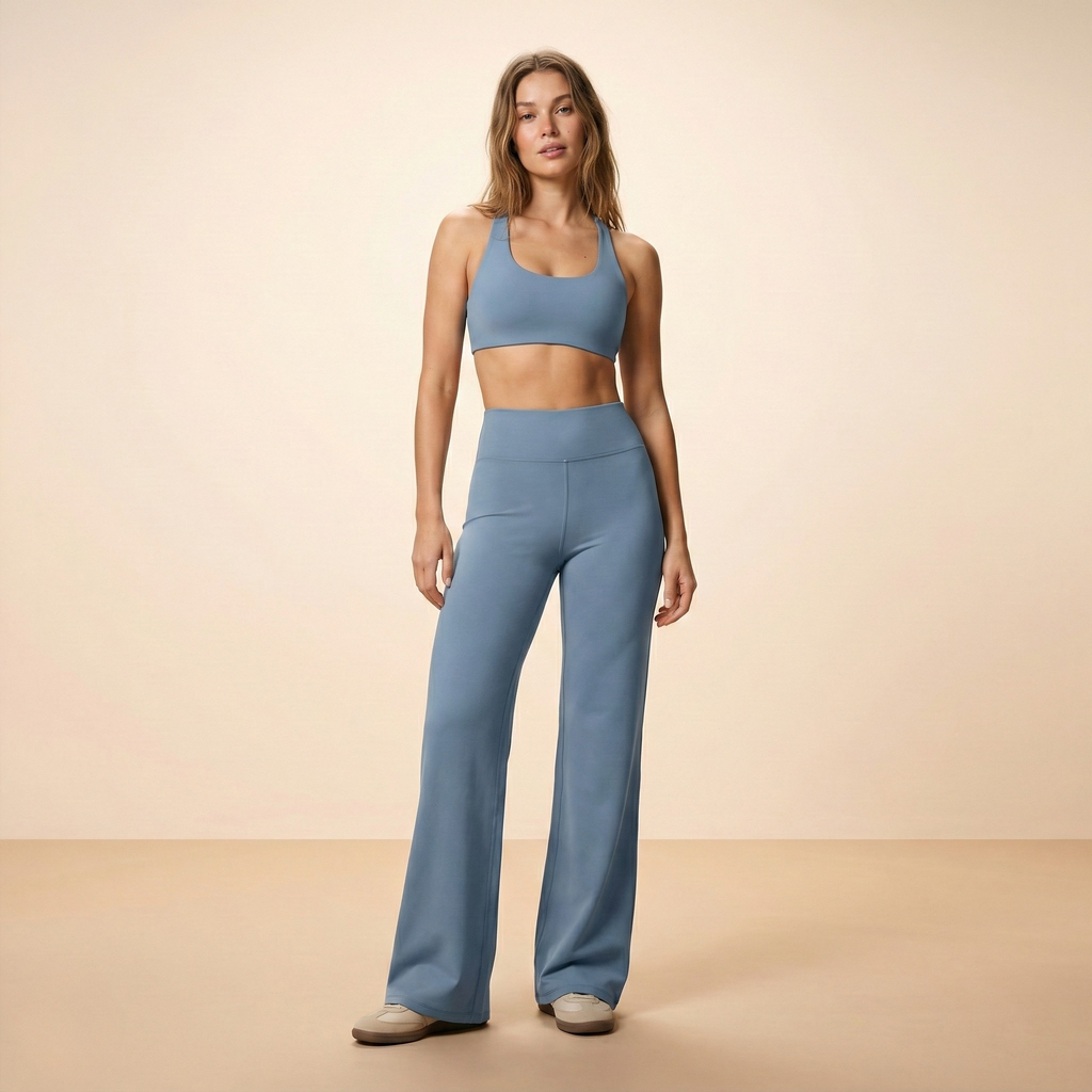 Yoga Flare Pants for Women - Soft Stretch Fabric - Comfortable Activewear
