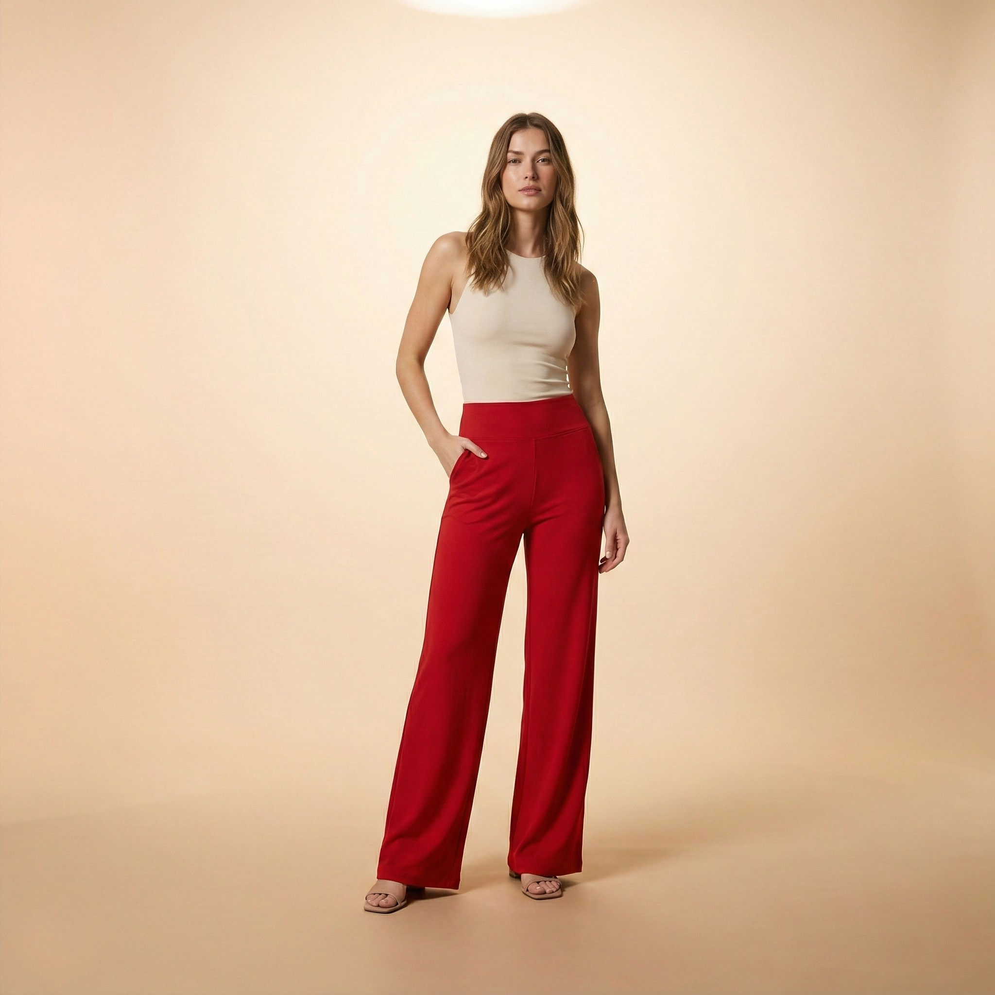 Yoga Flare Pants for Women - Soft Stretch Fabric - Comfortable Activewear